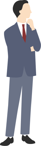 考えている男性